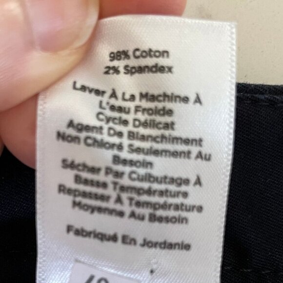 Talbots Girlfriend Chino 7" Cotton Casual Easycare 4 Pocket Shorts Blue Sz 6 - Picture 10 of 11